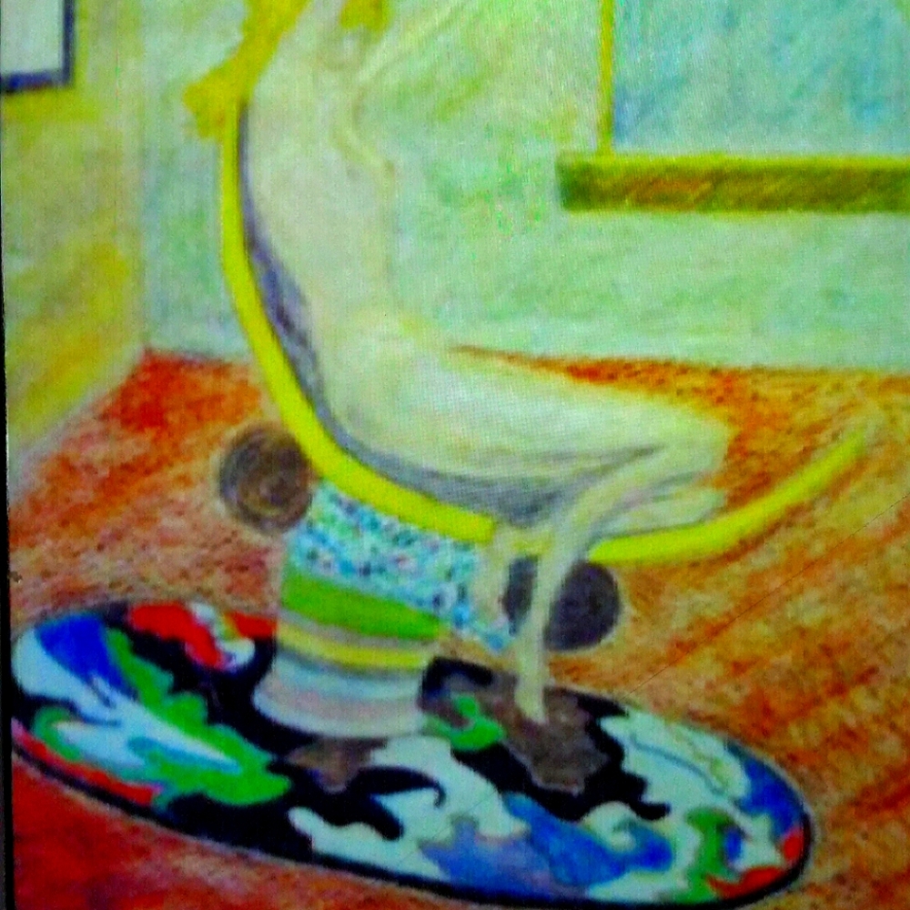 Custom art print   (Moon-tanning)